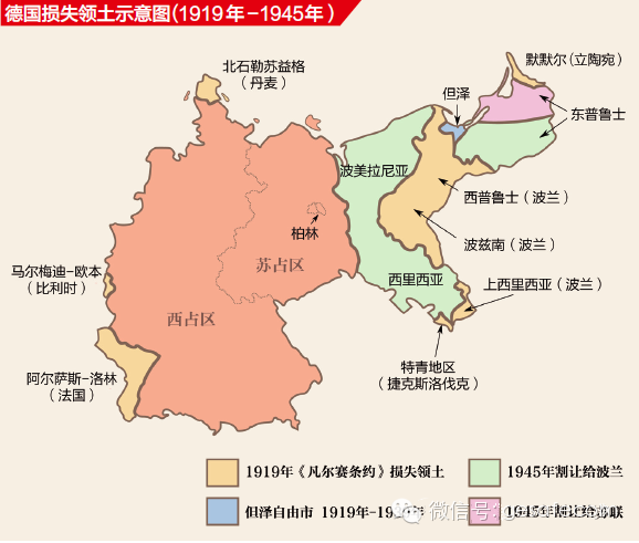 胜利70年 德国无条件投降,疆域被彻底清算