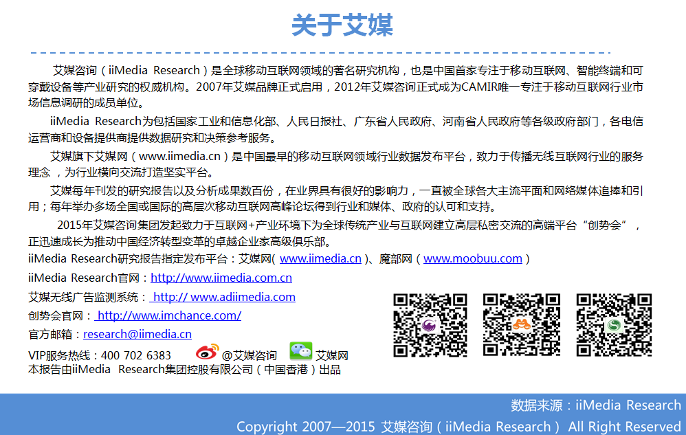 ：2015Q1中國手機應用商店季度監(jiān)測報告