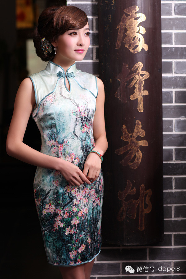 穿上旗袍的女人到底有多美!