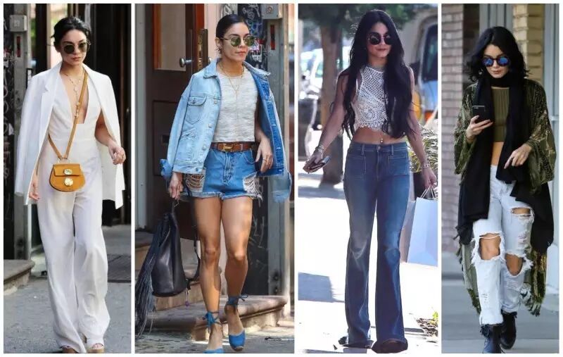 夏日搭配 同样155+,为什么Vanessa Hudgens那么高?