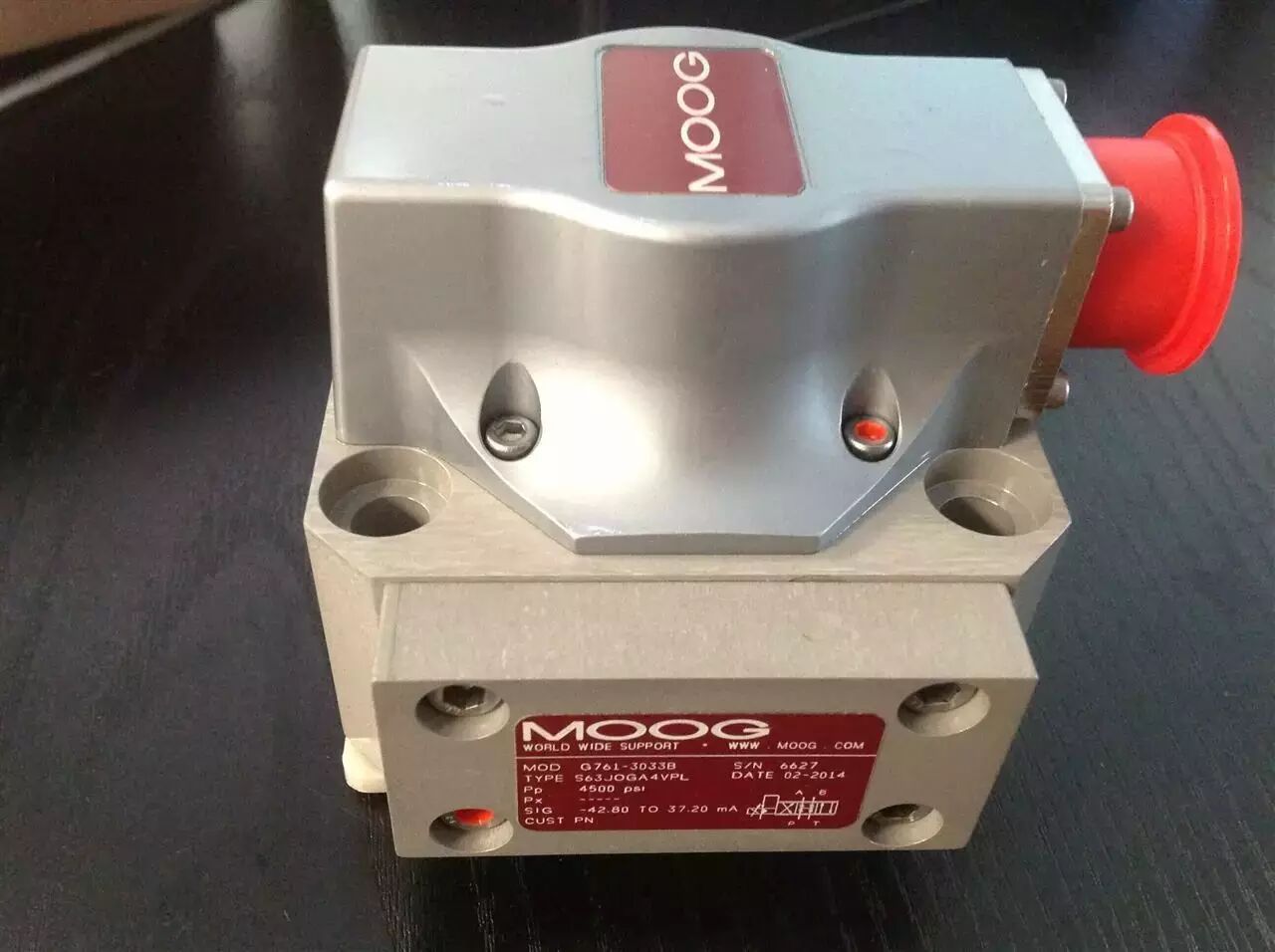 美國MOOG伺服閥D662清洗維修費報價