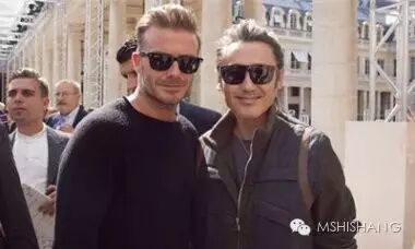 小贝David Beckham、萌叔吴秀波和鲜肉井柏然通常看秀是...