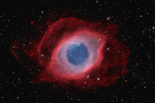 螺旋星云(the helix nebula ngc 7293),摄影:david fitz-henry