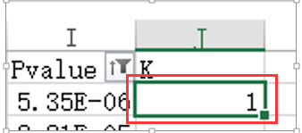 每日一生信——excel计算统计结果的FDR值