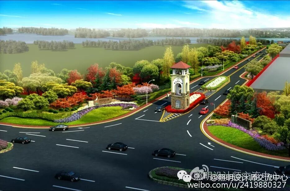 浅析景观照明设计——“喜来乐·缇香温泉小镇”项目景观照明设计