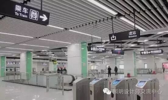 【企业动态】锐高照明南宁地铁一号线照明项目亮灯通车