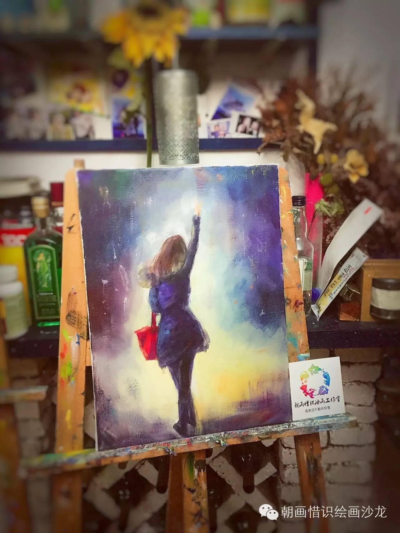 学生油画作品赏析看了眼睛会怀孕-怀孕期