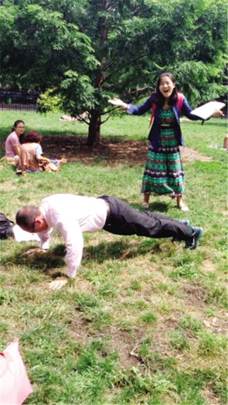 财大女生海外求学偶遇：和潘石屹是同桌