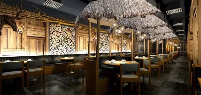 火锅店装修_火锅店装修效果图大全_火锅店装饰装修