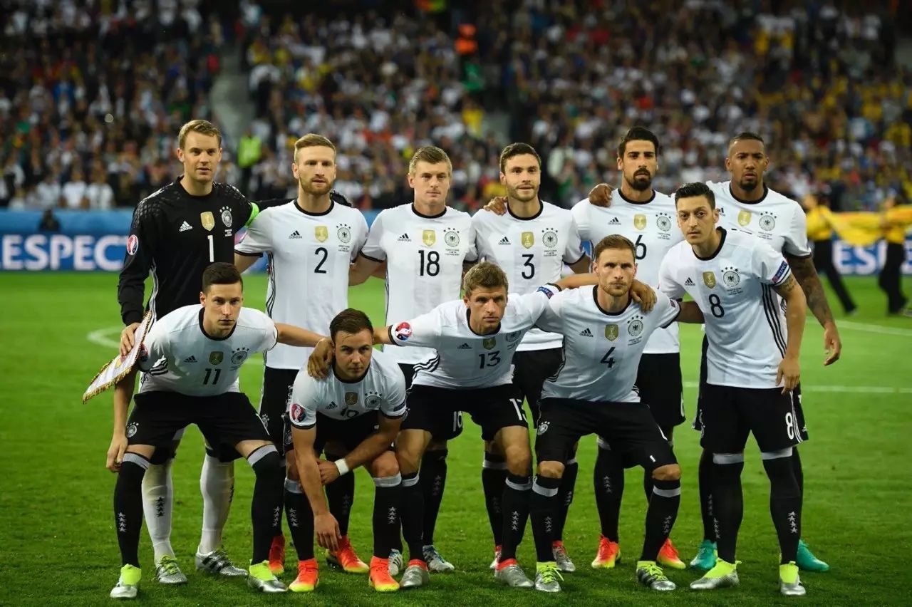 德国最近13场欧洲杯正赛仅有1战无法取得进球,当时球队0比1负于西班牙