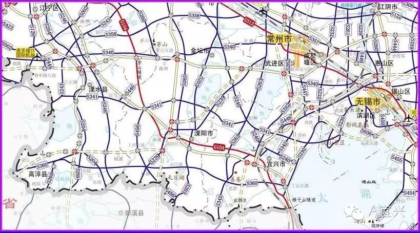  同时,项目路向西与宜兴市规划的快速公路周扬线(341省道),范蠡