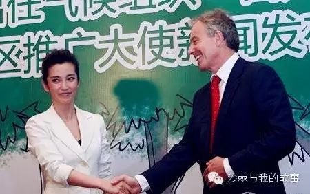 “百万森林  国宝沙棘” 李冰冰与英前首相布莱尔