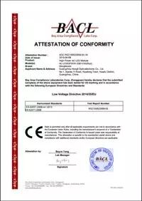 【台工科技·趋势】鸿利光电两款High Power AC LED Module通过CE认证