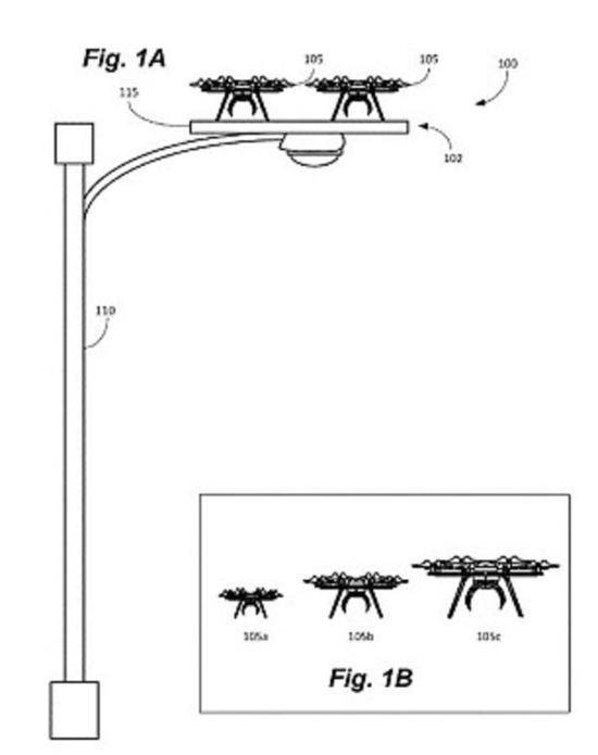 【高工LED·焦点】LED路灯“玩”出新高度 可做无人机中转站 ？