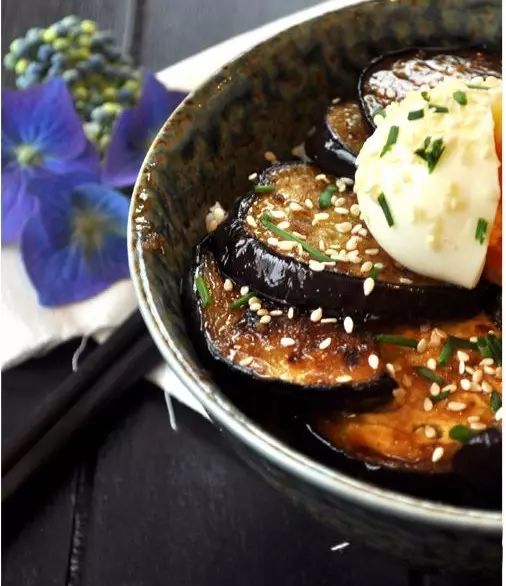 照烧茄子丼