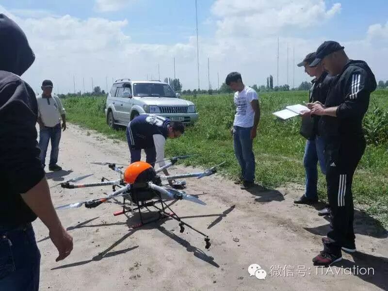 天途植保無人機飛入吉爾吉斯斯坦尋常百姓家 