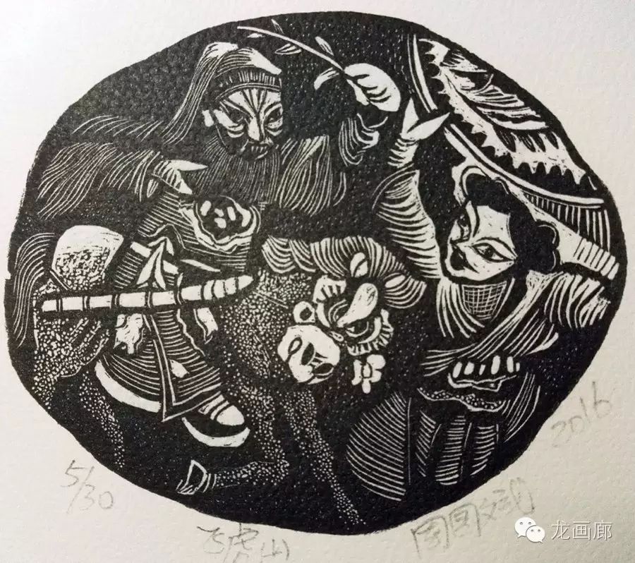 近年,中国的木口木刻作品开始增多,缘于我国版画藏书票事业的蓬勃