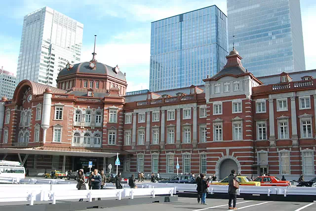 ▲ 现实中的东京站