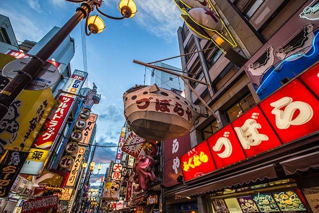 ▲ 现实中的道顿堀