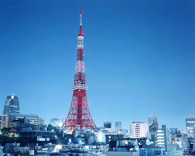 ▲ 现实中的东京塔 Tokyo Tower
