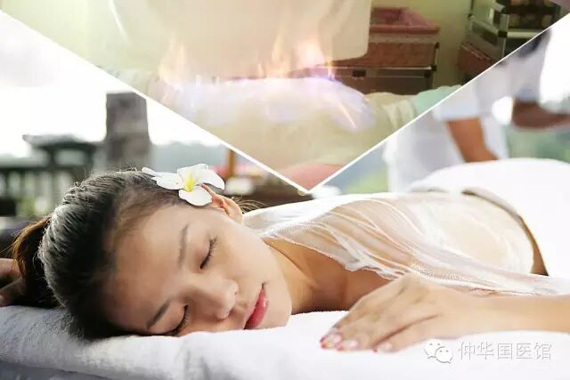 火疗治手部祛寒，足部活血