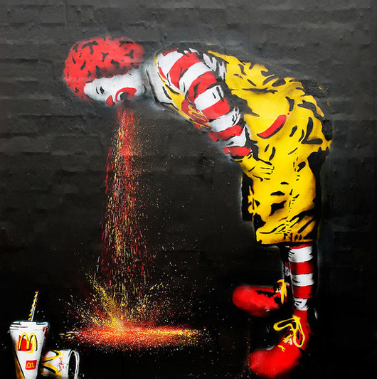 20个创意街头涂鸦艺术欣赏