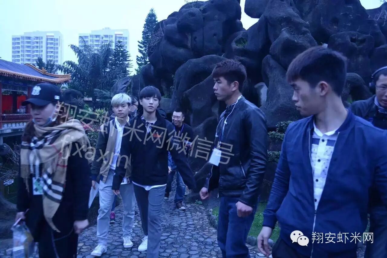 TFBOYS昨天竟然在同安啊.....