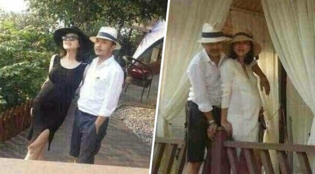 杨乐乐孕后首露面 与汪涵依偎