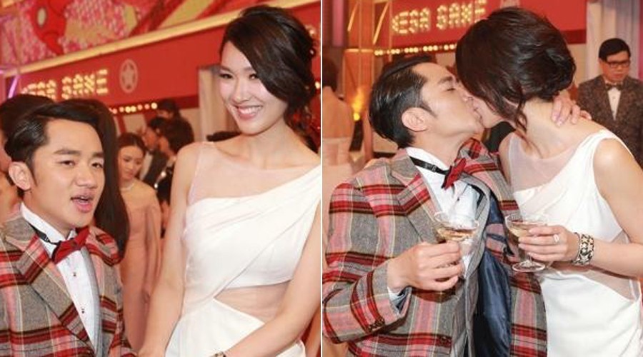 王祖蓝求婚成功 高矮恋成正果