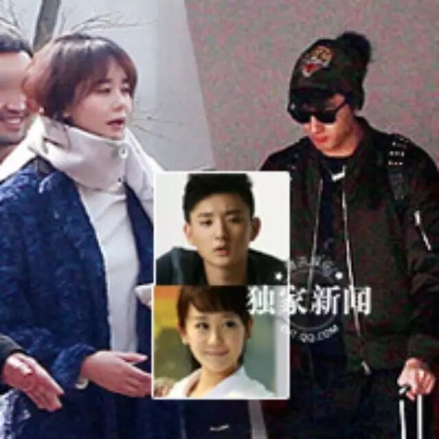 宝玉(于小彤)、紫薇(海陆)姐弟恋 有图有真相