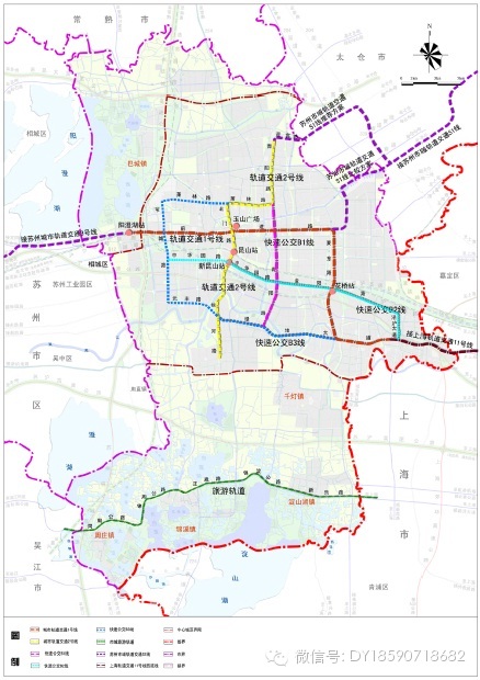 不要纠结昆山S1号线能不能跟11号线对接了！不要在纠结地铁经不经过裕花园了！看了下面规划就明白！