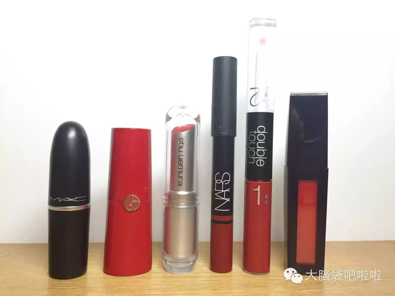 色弱的地狱来了第一弹|6支红色系唇膏review