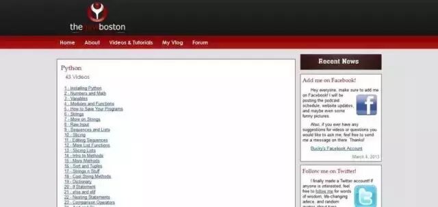 资源 ：学习Python编程的19个资源