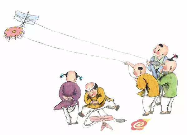 于重阳节前后或是重阳节当天放风筝,亦是某些客籍地区的特有习俗.