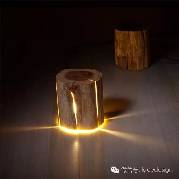 【最设计】不完美的木材，却是最完美的灯