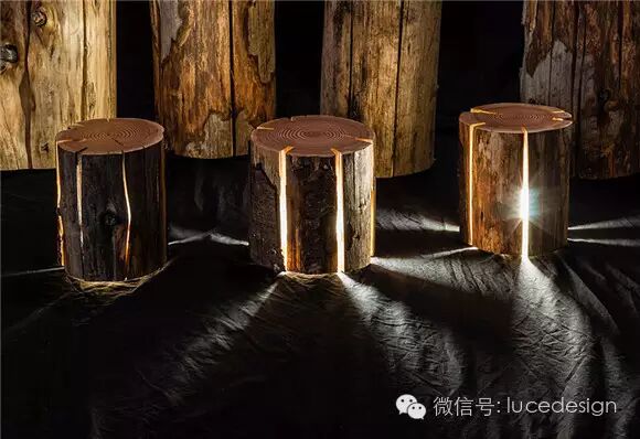 【最设计】不完美的木材，却是最完美的灯