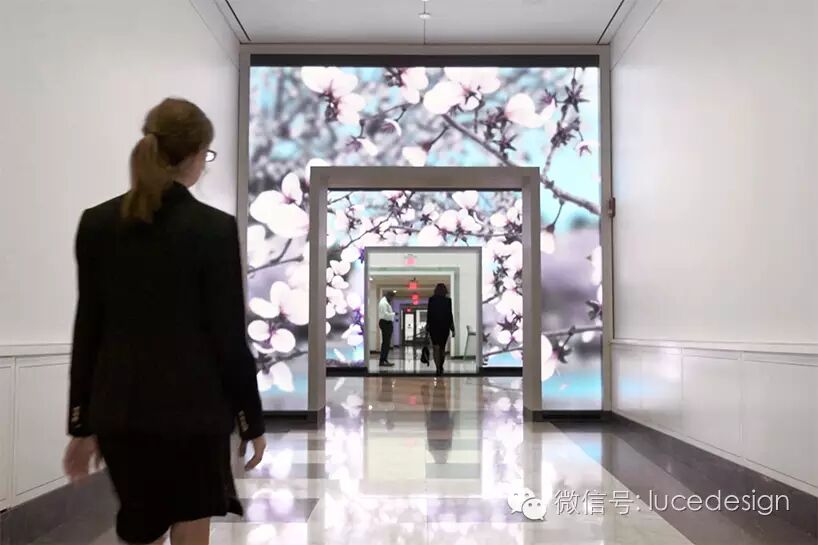 【最设计】巨型动作感应播放装置，移动的画面！