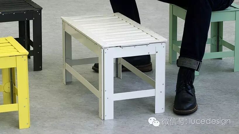 【最设计】能挂在墙上的椅子