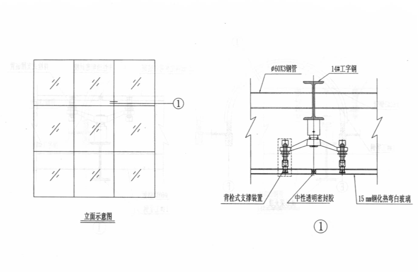 教学式讲解点支承玻璃幕墙结构设计要点