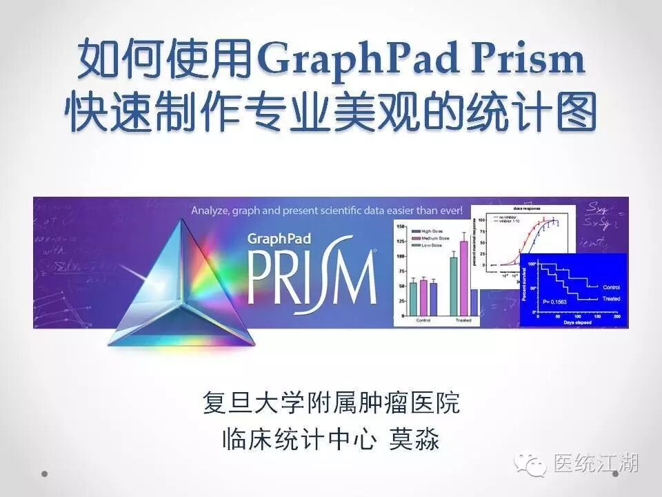 如何使用GraphPad Prism快速制作专业美观的统计图