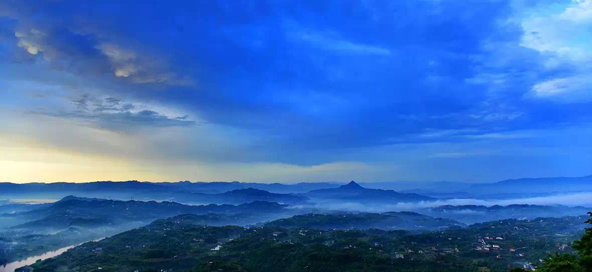 醉美合江 笔架山日出(转)