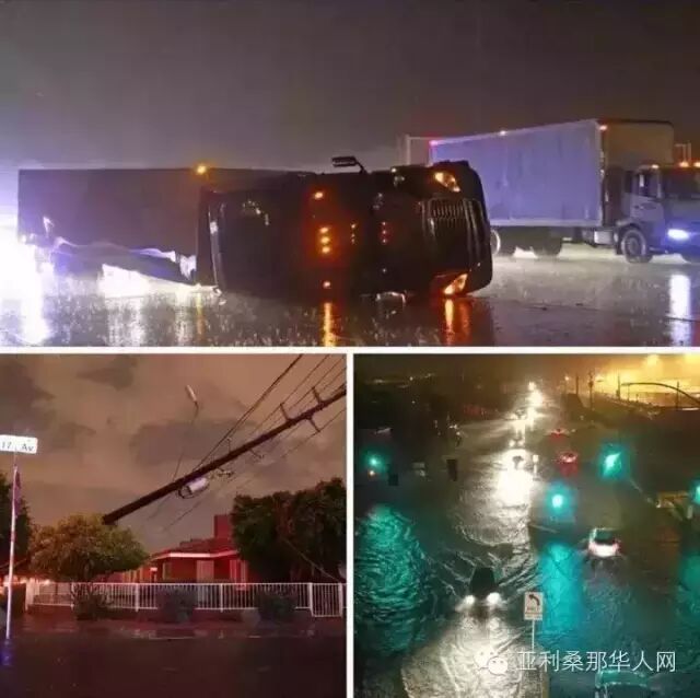 Heavy rains in Phoenix on Monday night left 55,000 households without power and many roads were closed article cover image