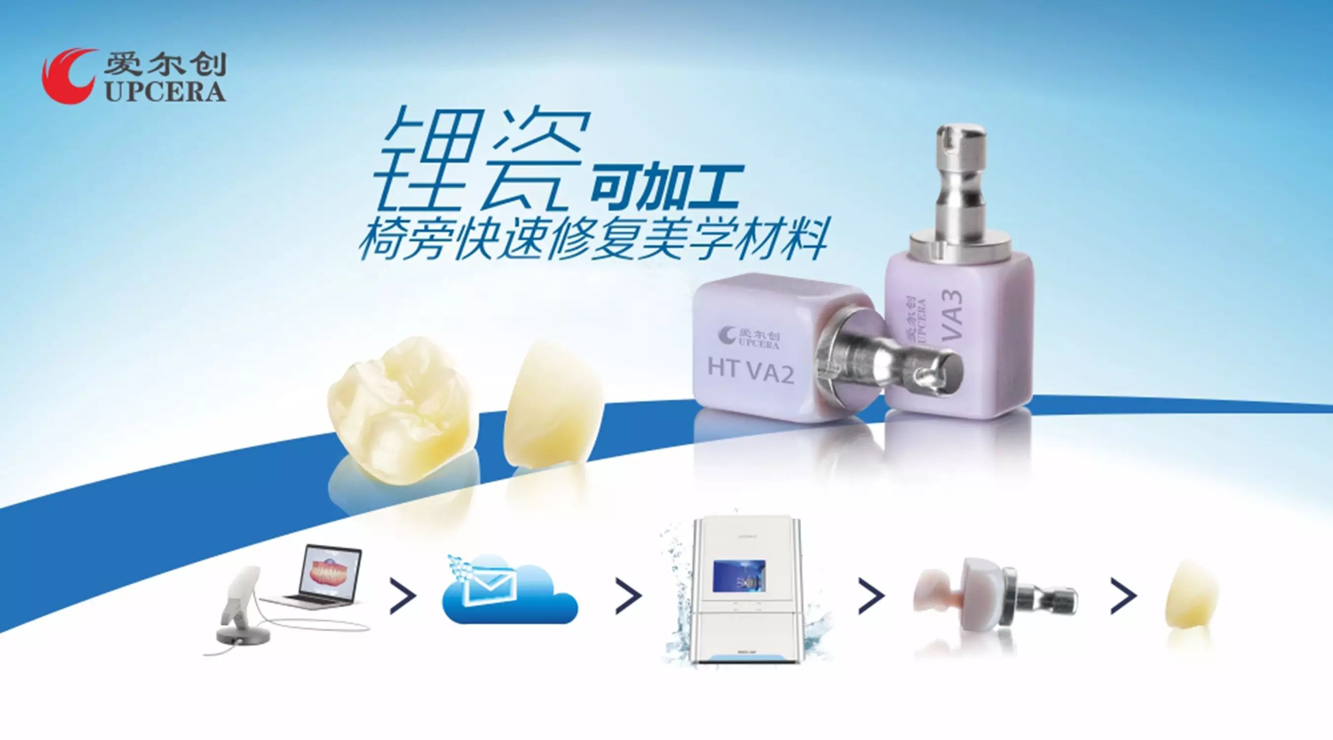 爱尔创全瓷义齿用二硅酸铝玻璃陶瓷-锂瓷热压铸
