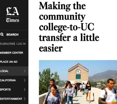 社区大学转加州大学