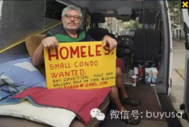 纽约房产 | 纽约房价太高 离婚男只好住在宾士Benz车内！
