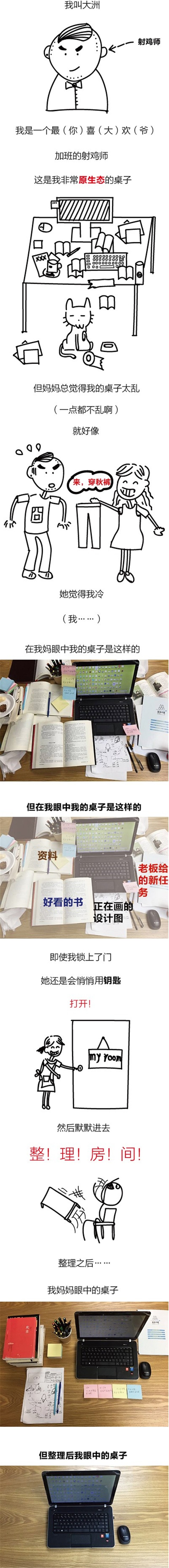你不够牛逼是因为你桌子不够乱！,互联网的一些事