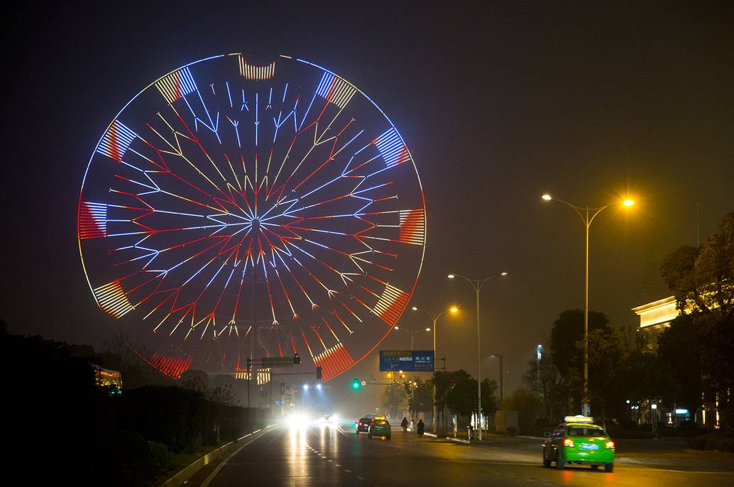 创吉尼斯世界纪录的全球“最多建筑参与固定性声光秀”案例赏析