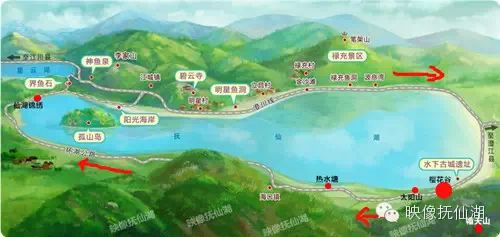 抚仙湖环湖旅游 | 详细路线