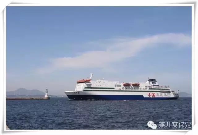 此次坐的轮船 "海洋岛"轮是中海客轮斥资4.