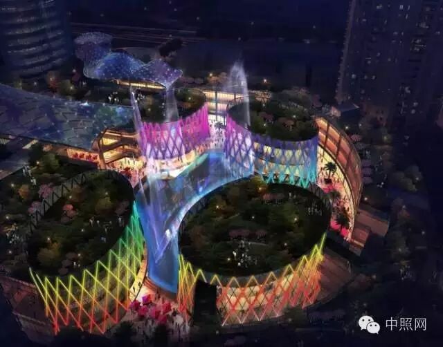 不同类型景观亮化设计的巧点